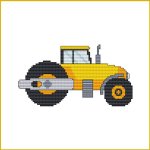 Construction Truck - ASPHALT ROLLER (image for) Construction Truck - ASPHALT ROLLER